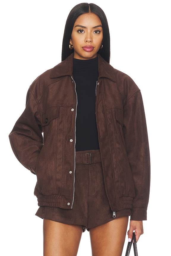 view 2 of 5 Henson Jacket in Dark Chocolate