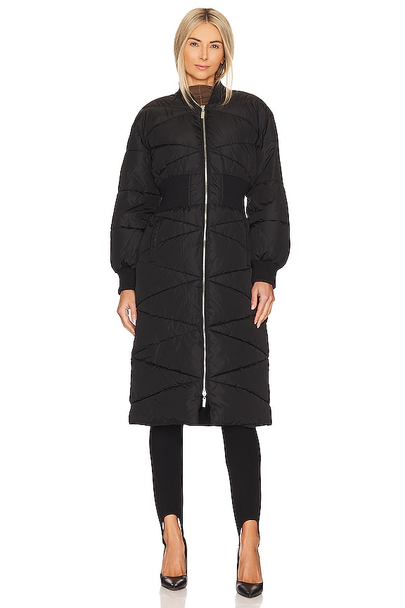 view 2 of 4 ABRIGO NORMA in Black