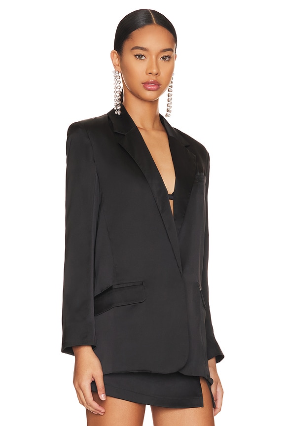 view 2 of 4 Smooth Talk Blazer in Black