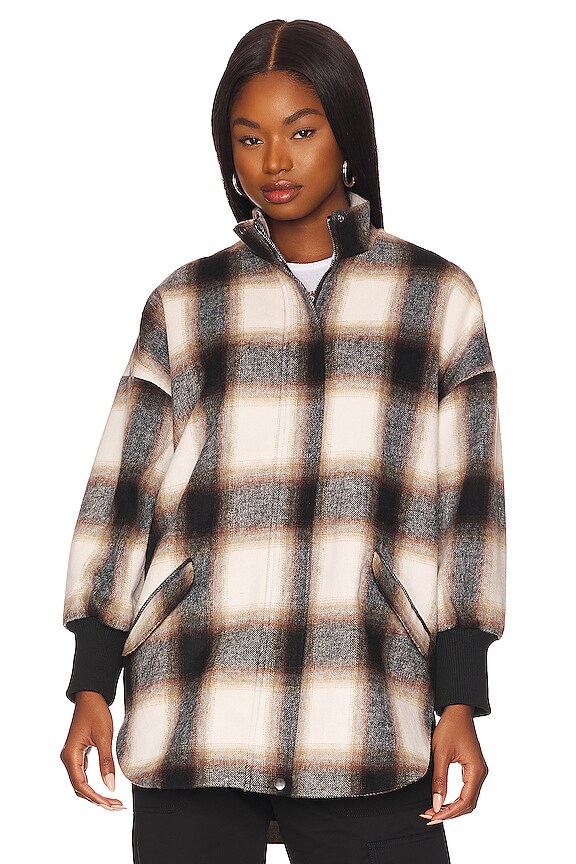 view 2 of 5 Harper Shacket in Black