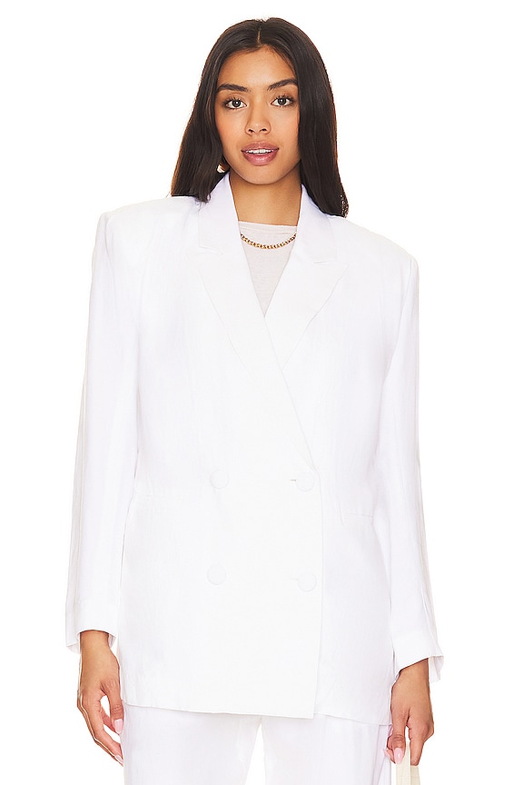 view 2 of 5 Baldwin Blazer in White