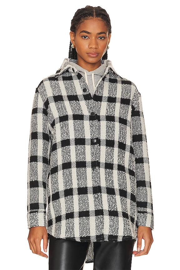 view 2 of 5 БАТНИК ELDRIDGE in Black Plaid