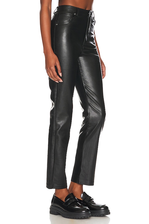 view 2 of 4 Josie Faux Leather Pant in Black