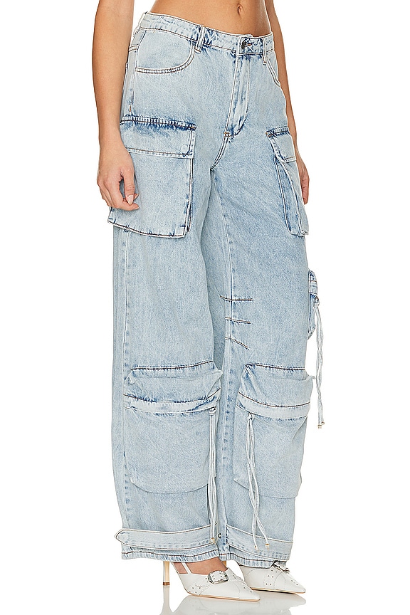 view 2 of 5 Duo Cargo Pant in Light Blue