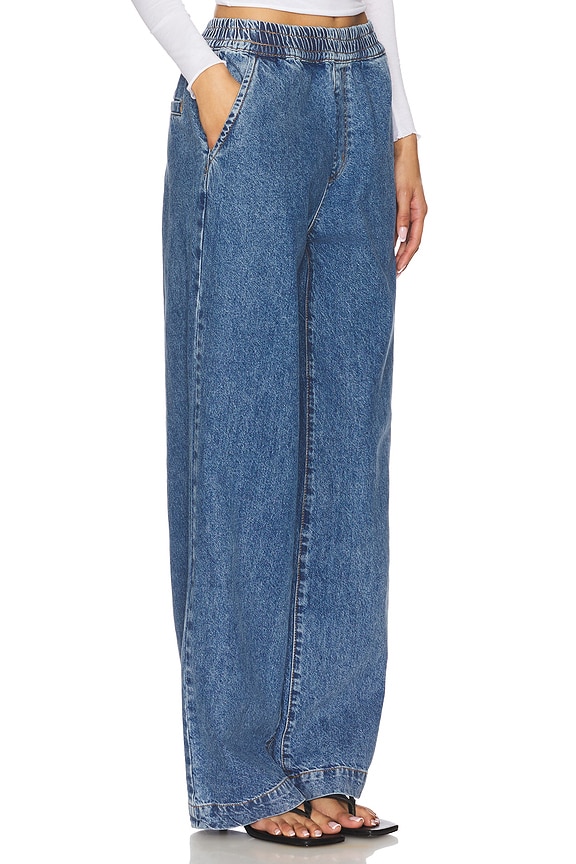 view 2 of 6 Gilda Pant in Blue Denim