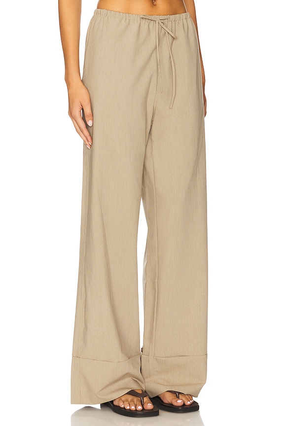view 2 of 6 Idra Pant in Smokey Brown