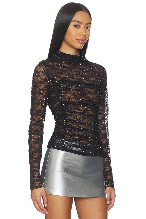 view 2 of 5 Baylee Top in Black Onyx