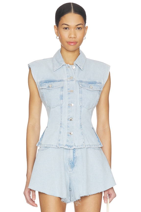 view 1 of 4 Cassady Top in Juliette Wash