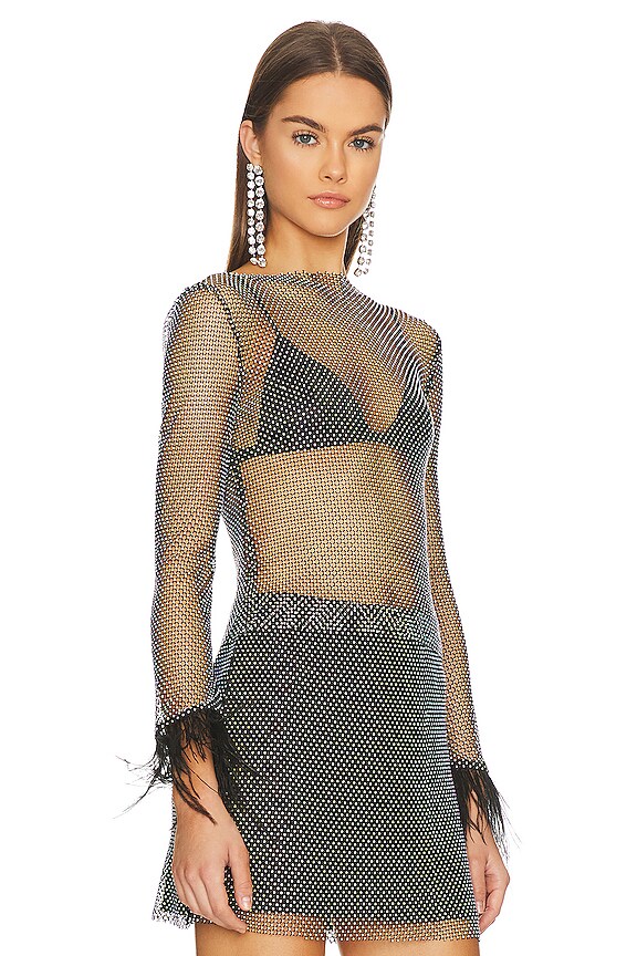 view 2 of 4 Charlize Top in Black