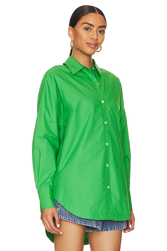 view 2 of 4 Poppy Top in Bright Green