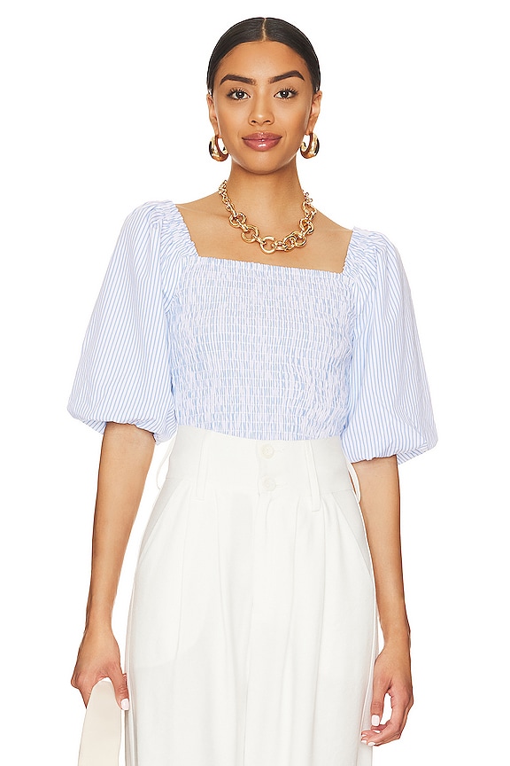 view 1 of 5 Susana Top in Blue