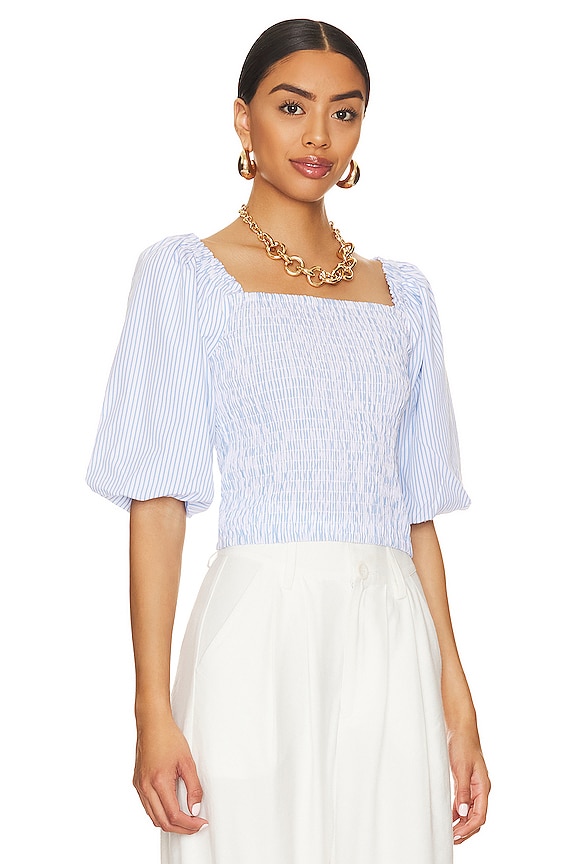 view 2 of 5 Susana Top in Blue