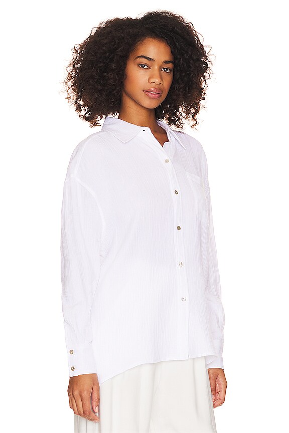 view 2 of 4 Blanca Top in Optic White