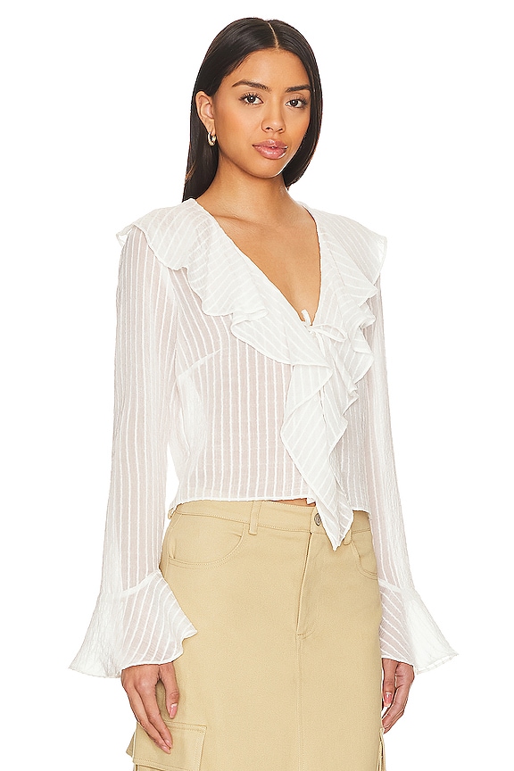 view 2 of 4 Bay Top in Coconut Milk in Ivory