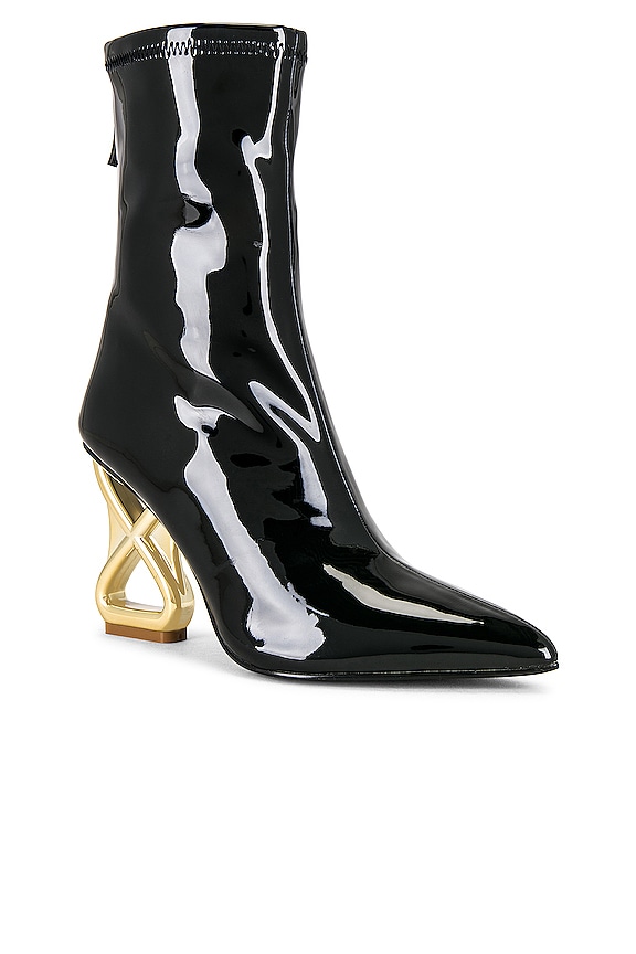 view 2 of 5 LONDYN 부티 in Black Patent