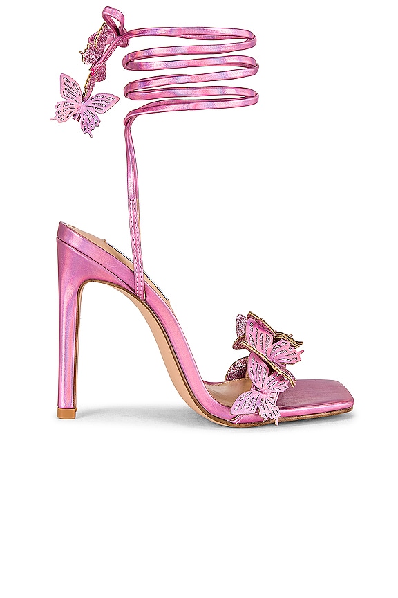 Steve Madden Utopia Heel in Pink Iridescent | REVOLVE