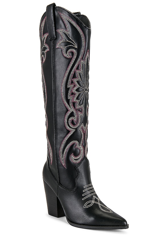view 2 of 5 Lasso Boot in Black Multi