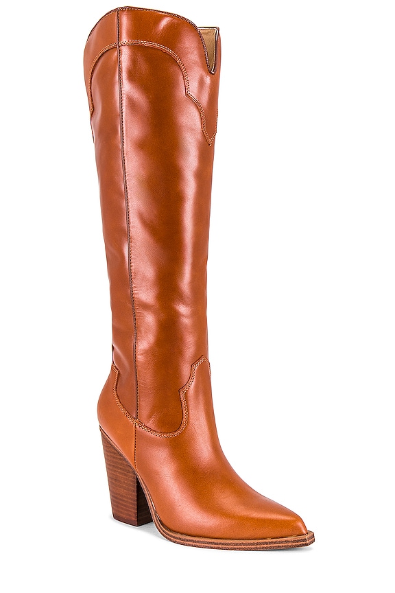 view 2 of 5 LENORE ブーツ in Cognac Leather