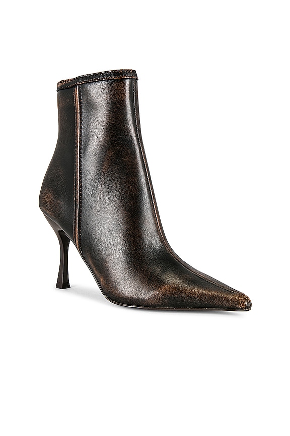 view 2 of 5 BOTTINES BRECKEN in Brown Distressed