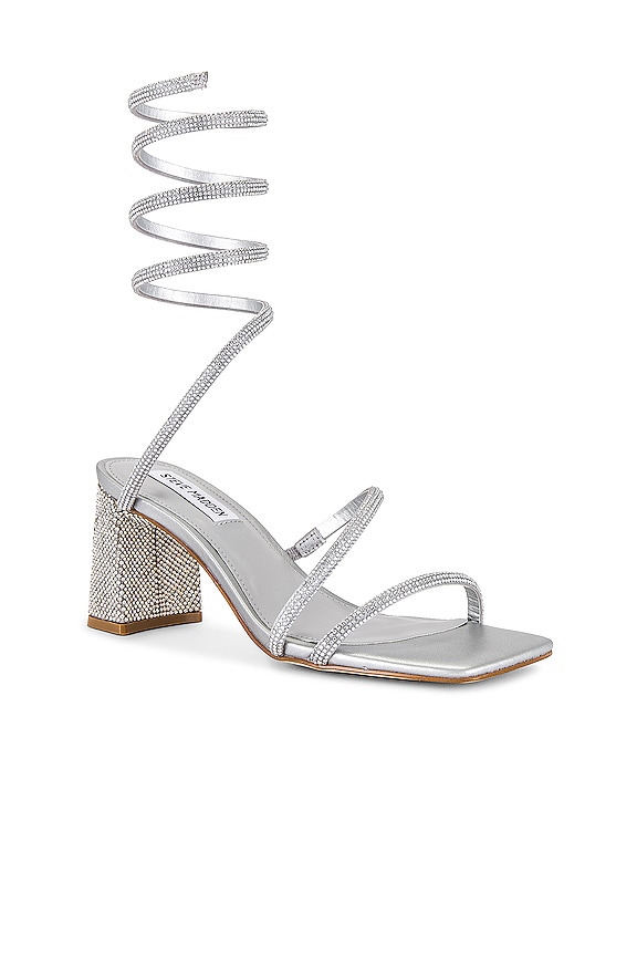 view 2 of 5 Lopez Sandal in Silver Rhinestone