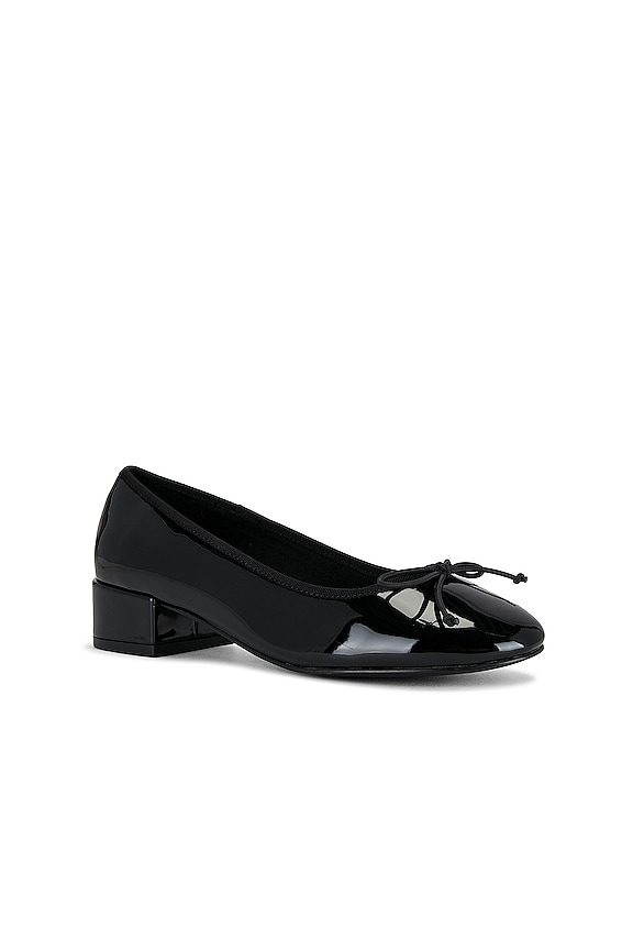 view 2 of 5 Cherish Ballet Flat in Black Patent