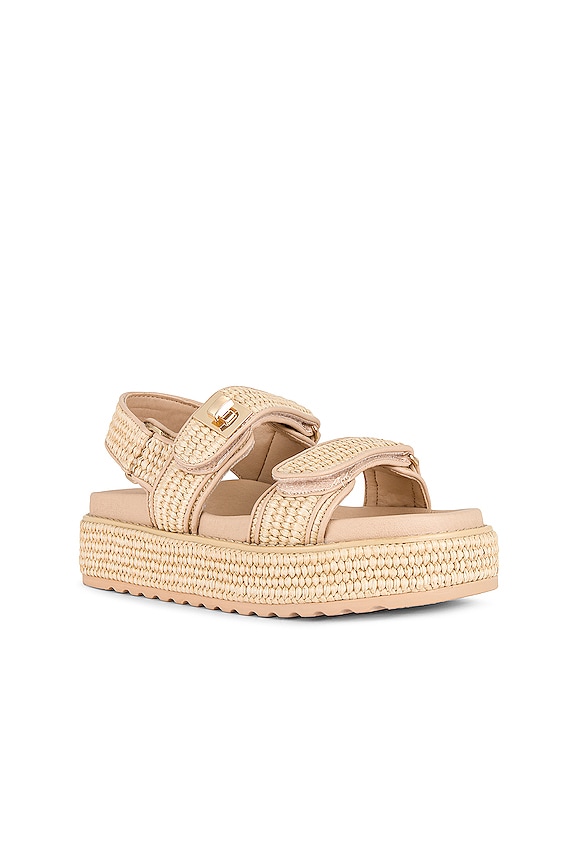 view 2 of 5 PLATAFORMA MONA in Natural Raffia