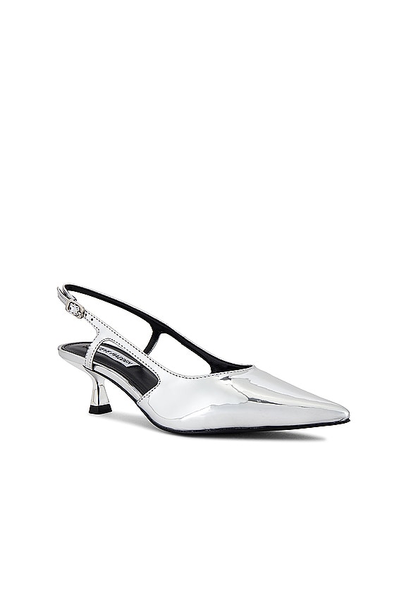 view 2 of 5 Legaci Slingback in Silver Foil