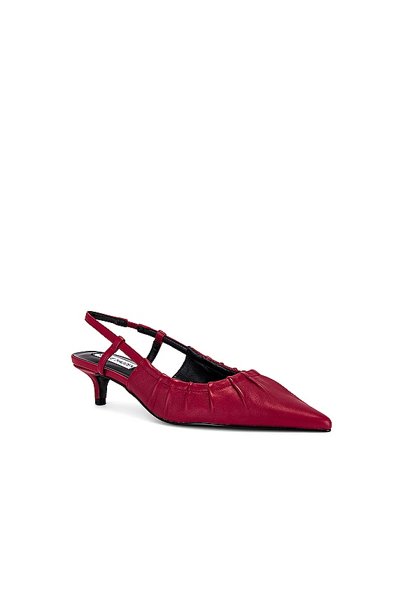 view 2 of 5 Syrie Sling Back in Red Leather