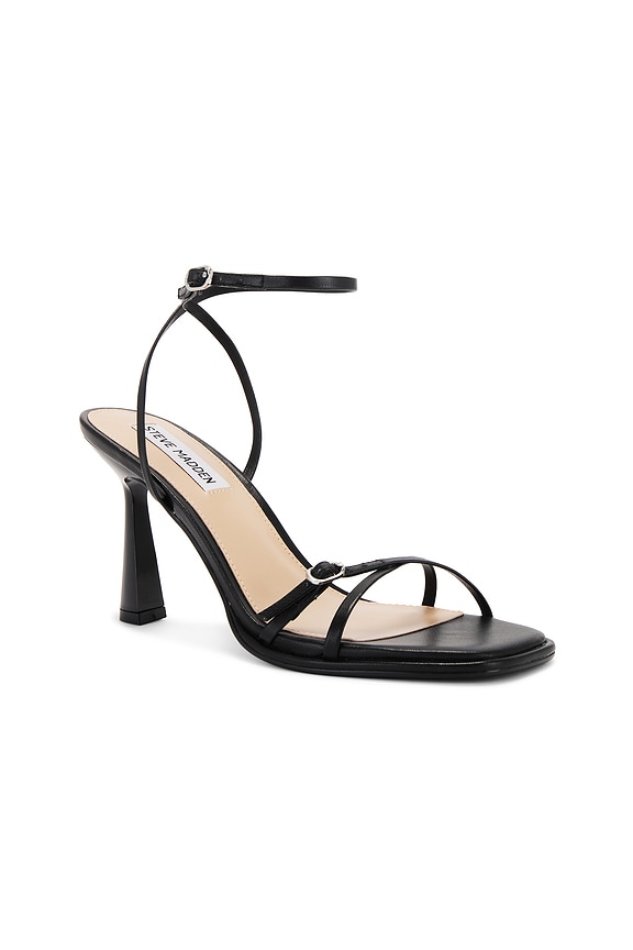 view 2 of 5 БОСОНОЖКИ ZARYA in Black Leather