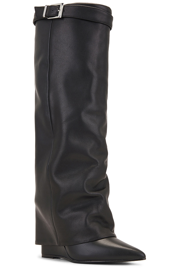 view 2 of 5 CORENNE 부츠 in Black Leather