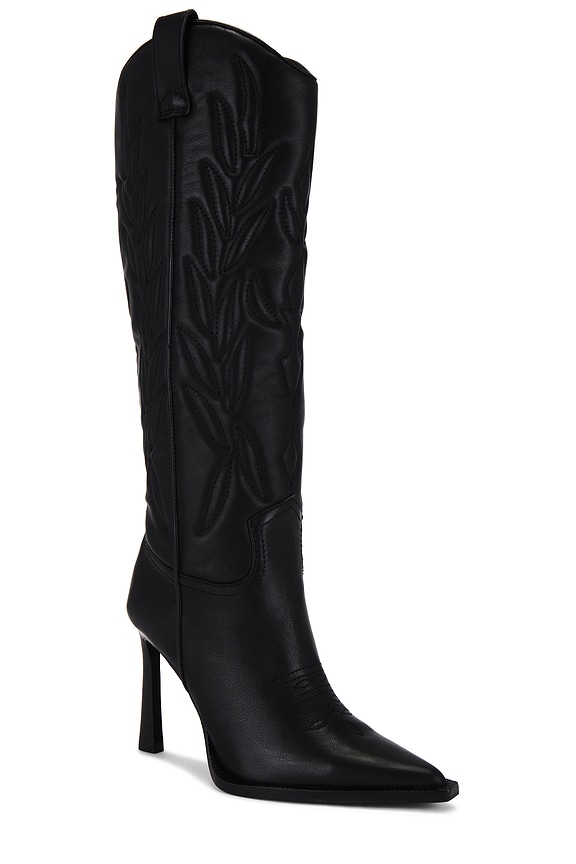 view 2 of 5 Kinzee Boot in Black Leather