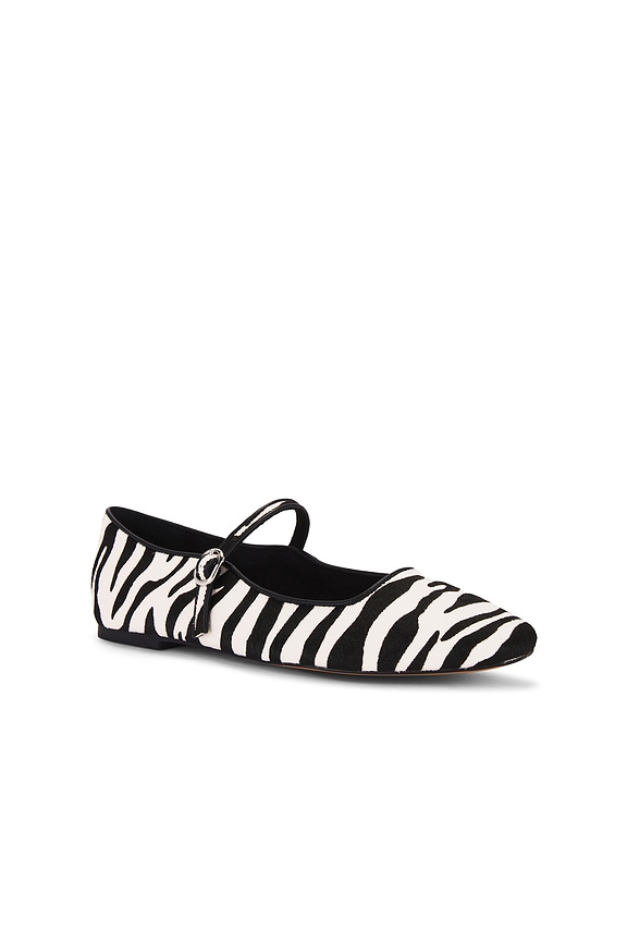 view 2 of 5 Maple Ballet Flat in Zebra