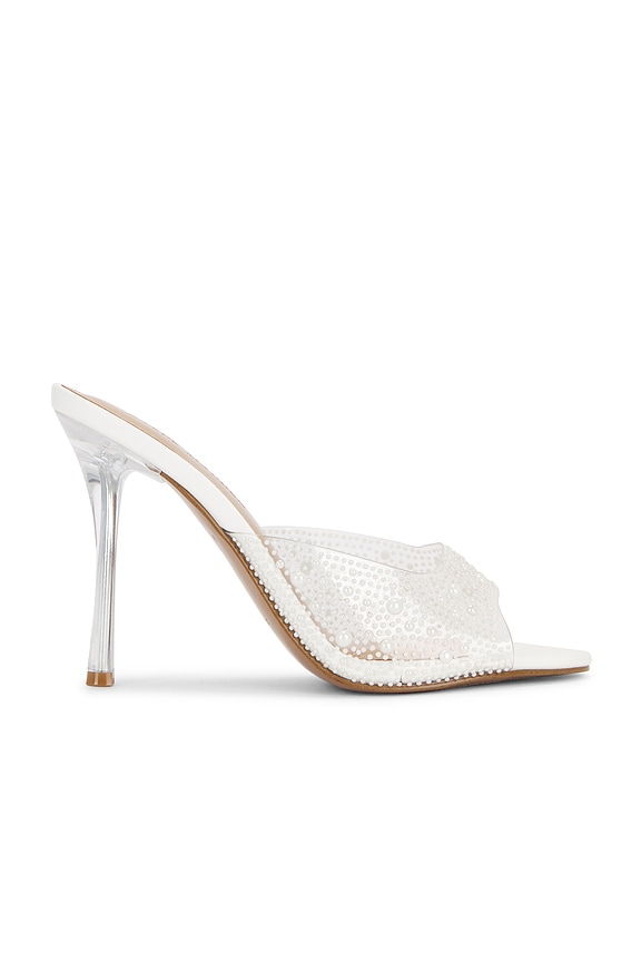 view 1 of 5 Peach Pearl Mule in Clear