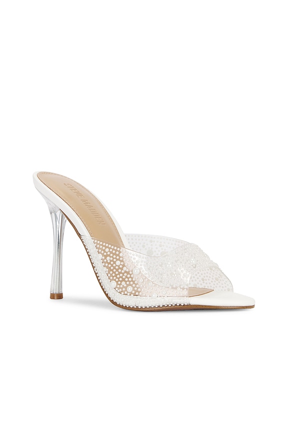 view 2 of 5 Peach Pearl Mule in Clear