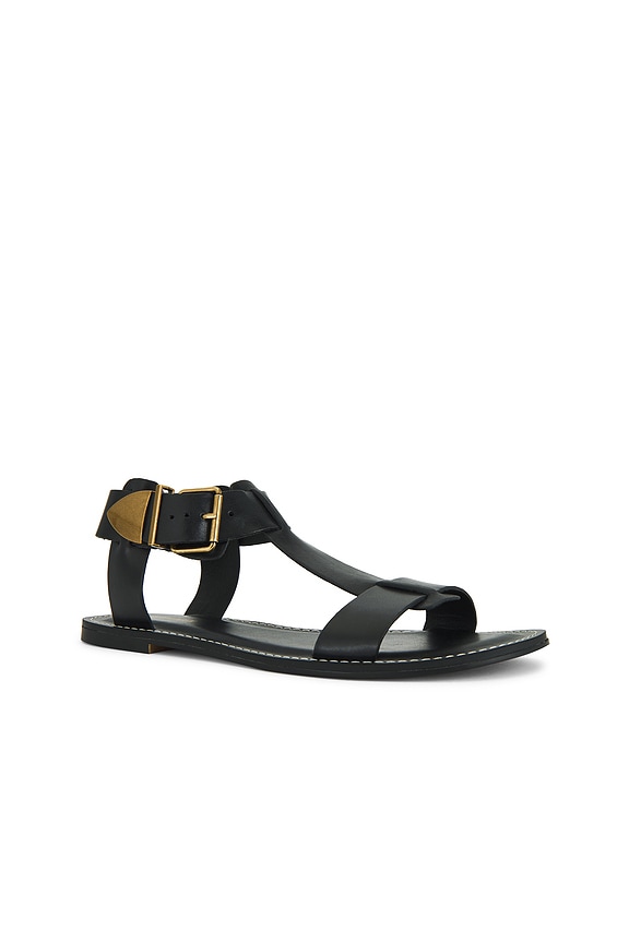 view 2 of 5 Brazinn Sandal in Black Leather
