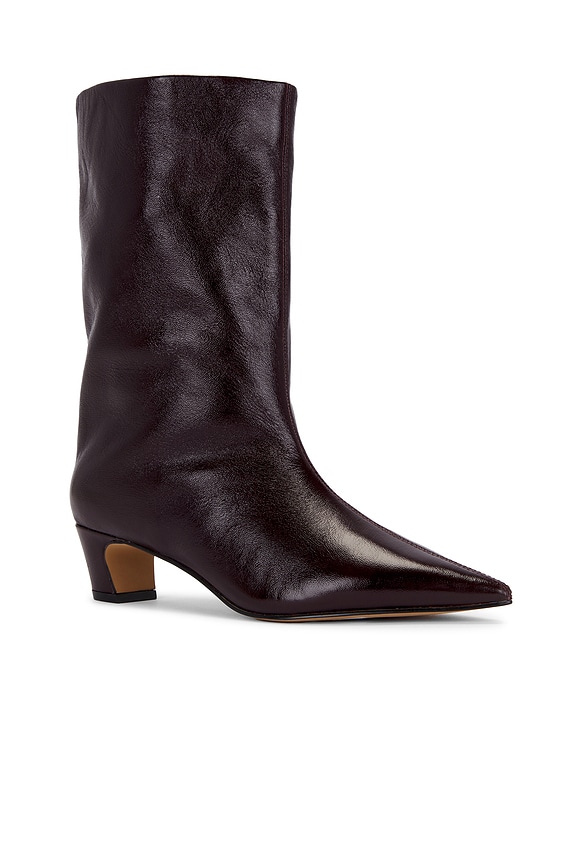 view 2 of 5 Lytton Boot in Burgundy Patent