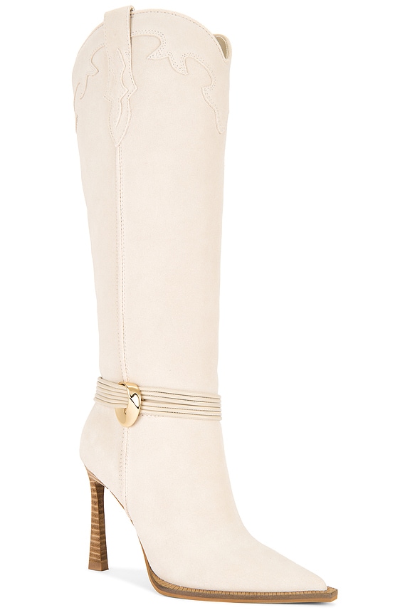 view 2 of 5 Kyndall Boot in Bone Suede