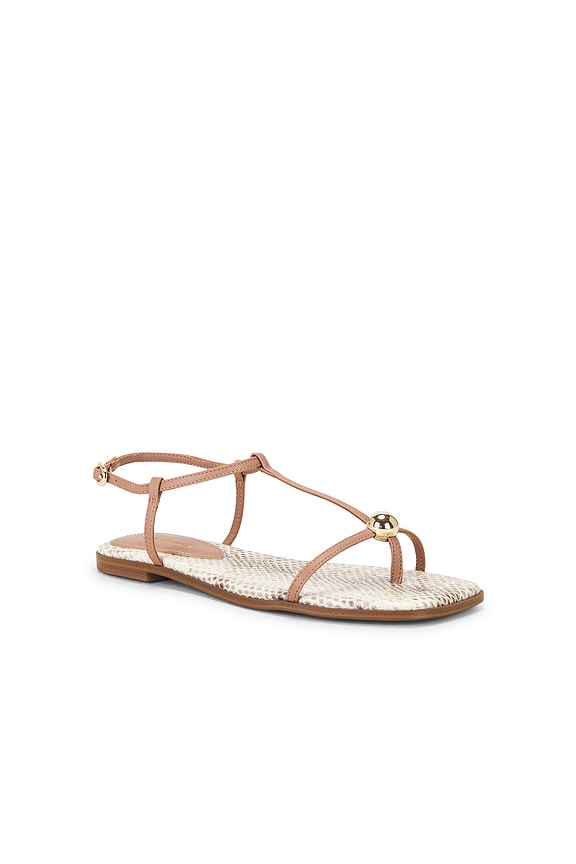 view 2 of 5 Ritzy Sandal in Natural Snake