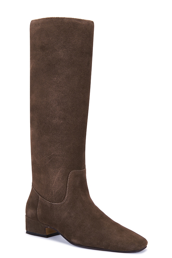 view 2 of 5 Dantelle Boot in Grey Suede