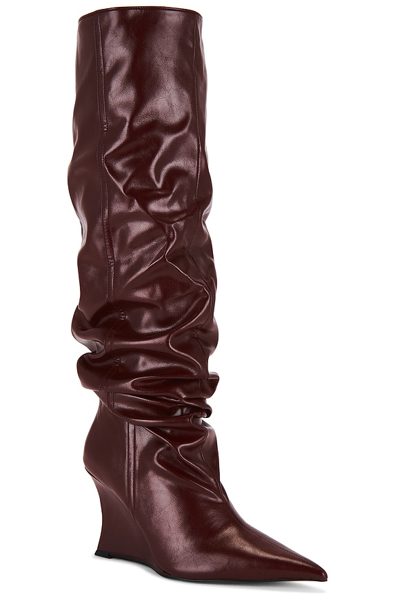 view 2 of 5 Distortion Boot in Burgundy