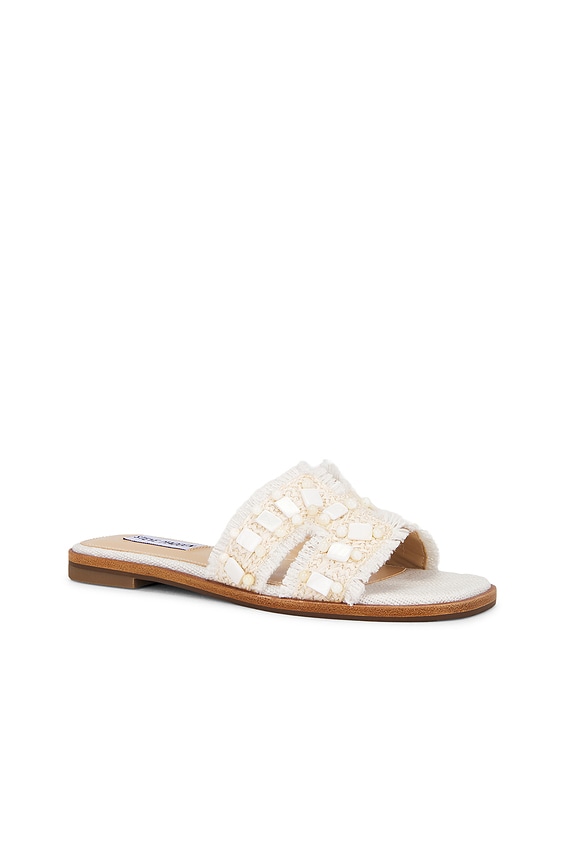 view 2 of 5 Hadyn Self Sandal in Bone Raffia