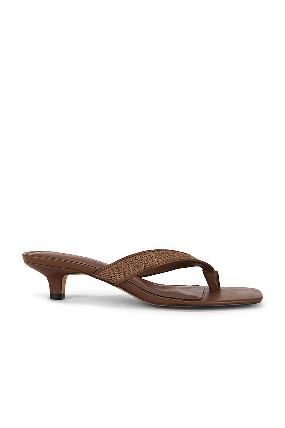 view 1 of 5 SANDALIA TRACIE in Brown Raffia
