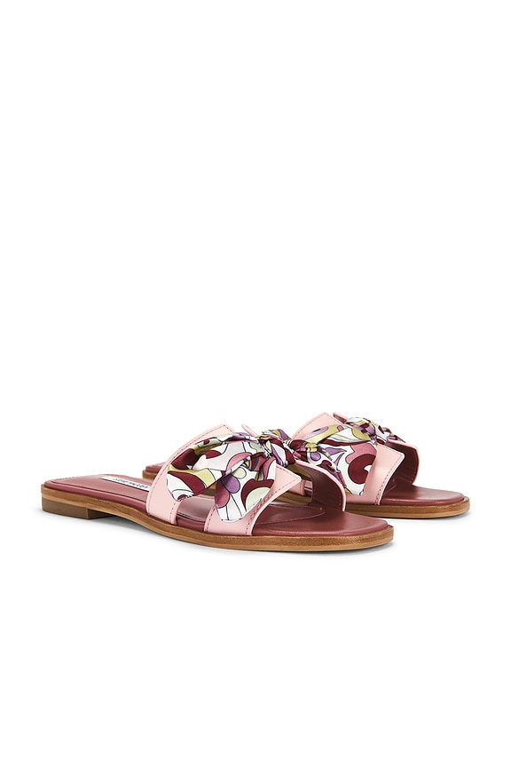 view 2 of 5 Hadyn Scarf Sandal in Pink Multi