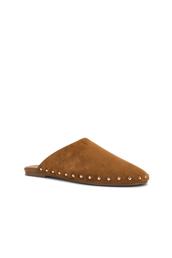 view 2 of 5 MULES PLATES PEARSON in Chesnut Suede
