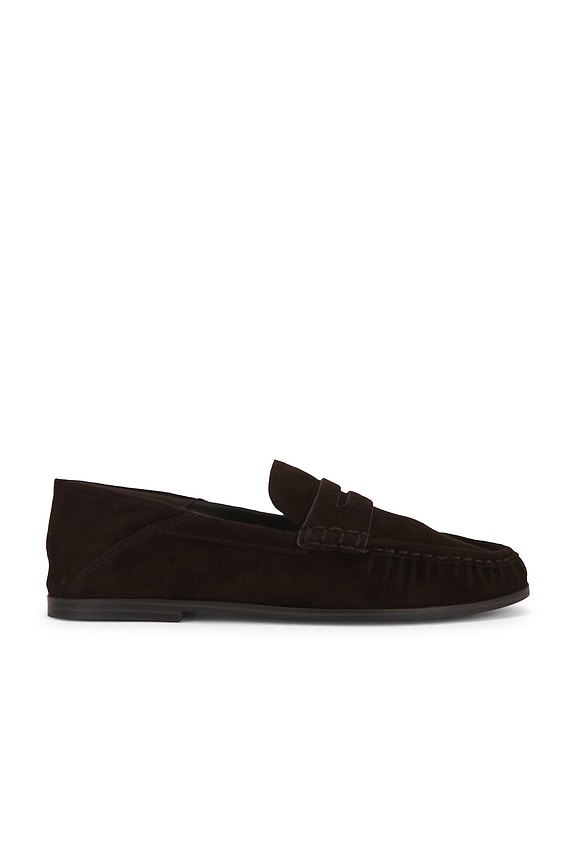 view 1 of 6 MOCASÍN STEWART in Dark Brown Suede