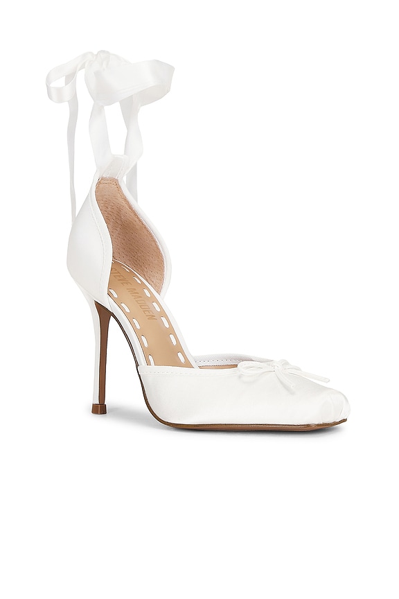 view 2 of 5 TACÓN LARINA in Ivory Satin