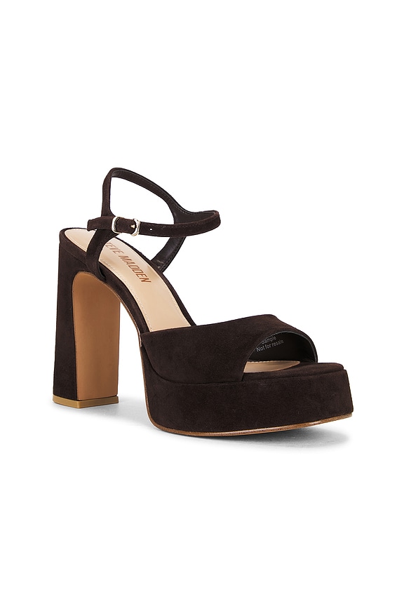 view 2 of 5 SANDALIA LIANDRA in Brown Suede