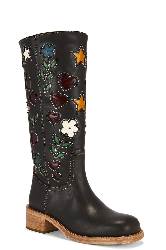 view 2 of 5 BOTTINES RIGGS in Brown