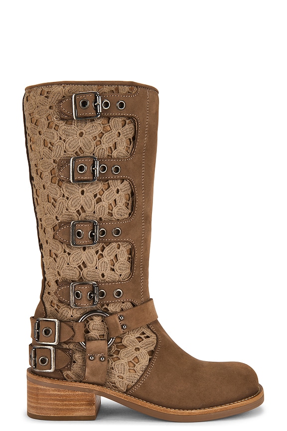 view 1 of 5 BOTAS ROCKY FLORAL in Tan Nubuck