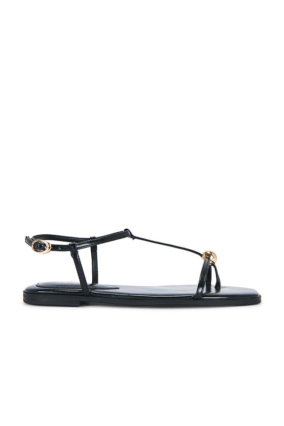 view 1 of 5 SANDALIA RITZY in Black Woven
